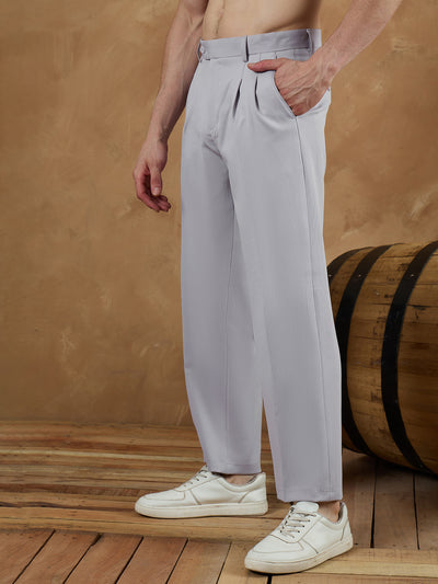 Lavender: Korean Baggy Fit Trouser