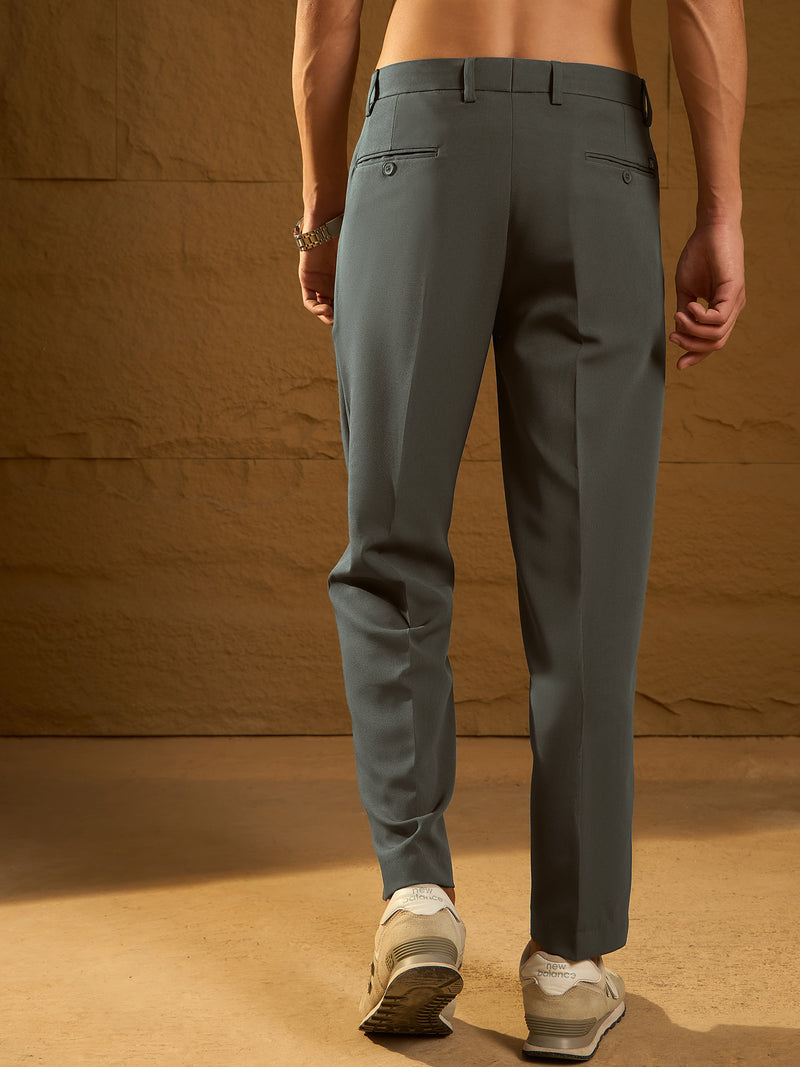 Dark Grey : Korean Baggy Fit Trouser