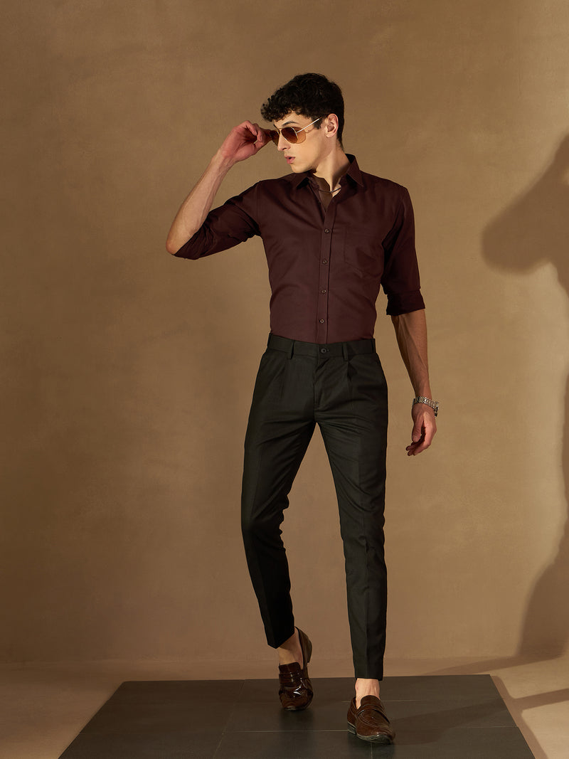 Brown: Formal Shirt