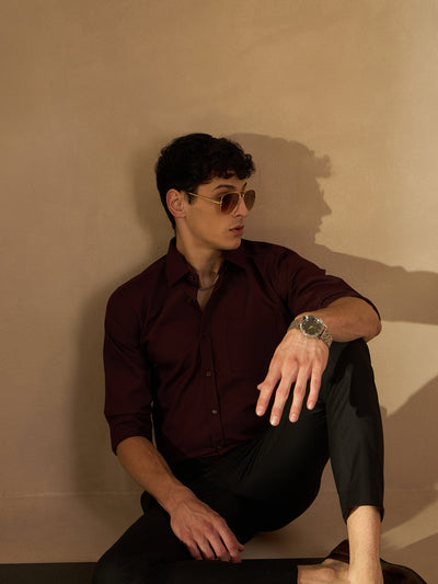 Brown: Formal Shirt