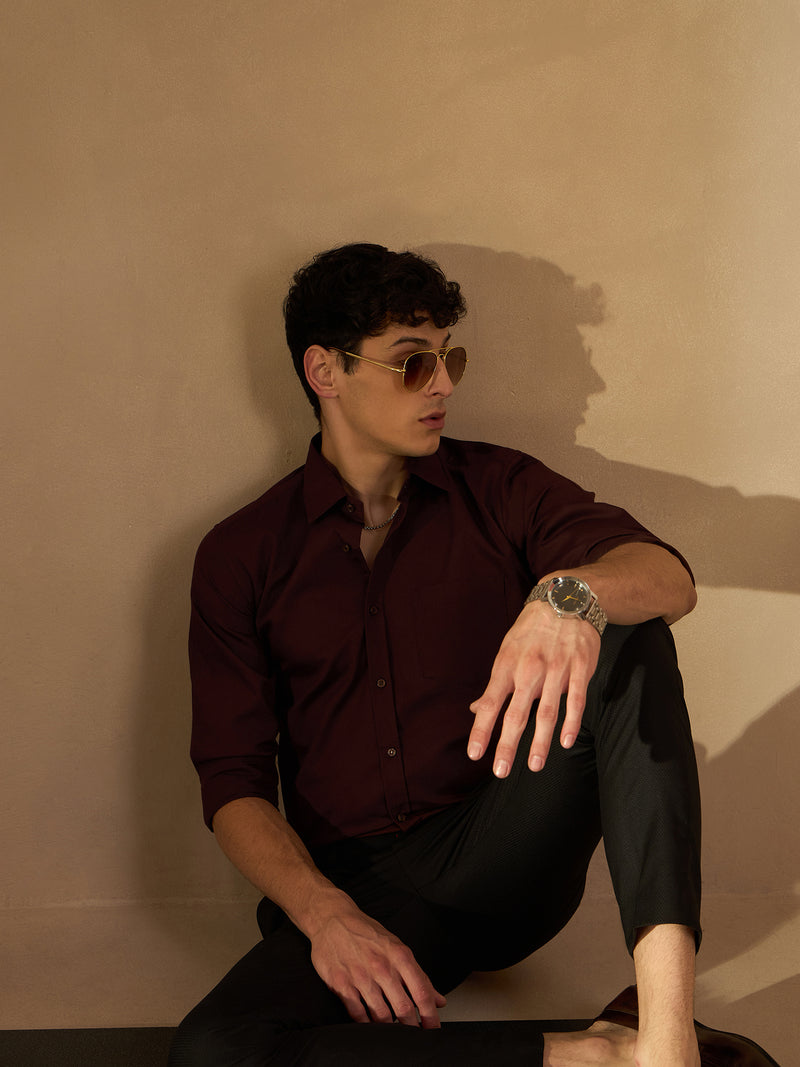 Brown: Formal Shirt
