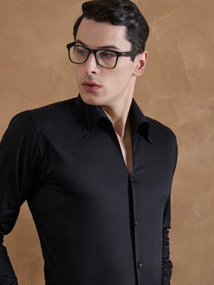 Black: Cooper Collar Shirt