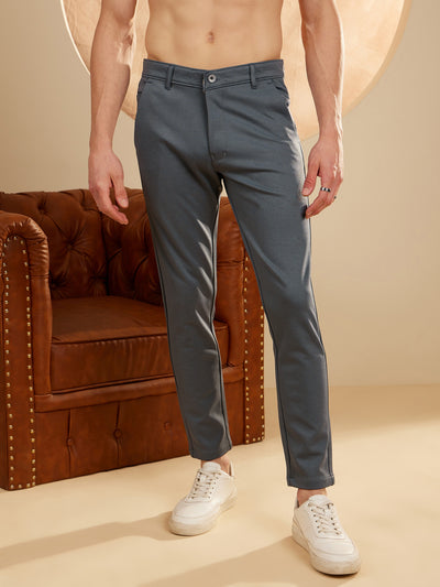 Steel Blue: Stretchable Chinos