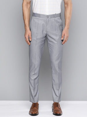 Grey: Tapered Fit casual Trouser