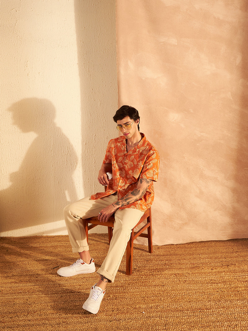 Beige: Korean Baggy Jeans