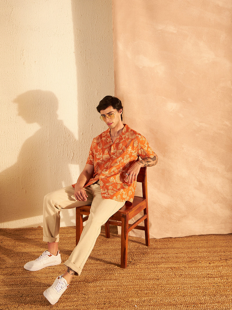 Beige: Korean Baggy Jeans