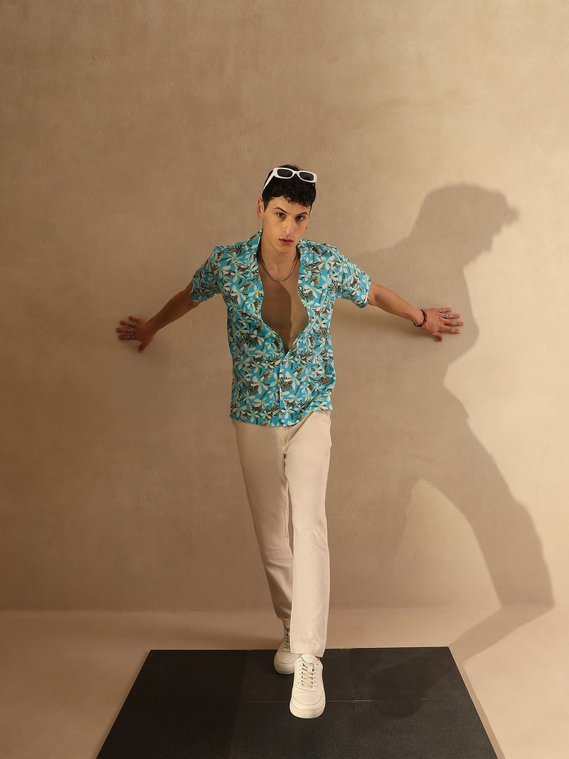 Block Printed Cotton Shirt
