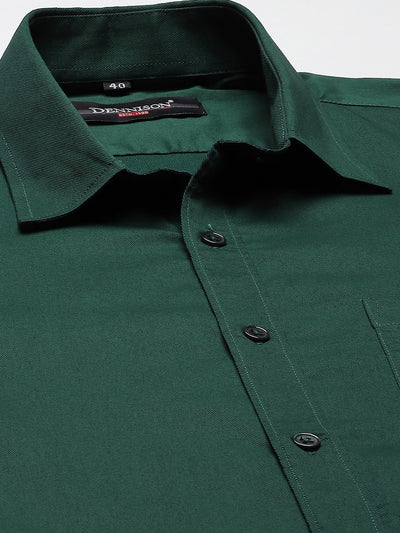 Green: Party Wear Formal Shirt