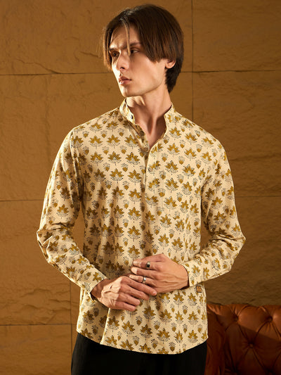 Floral Printed Short Casual Kurta