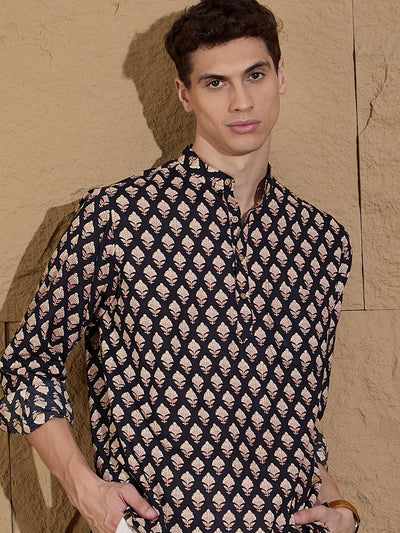 Block Printed Sustainable Short Kurta