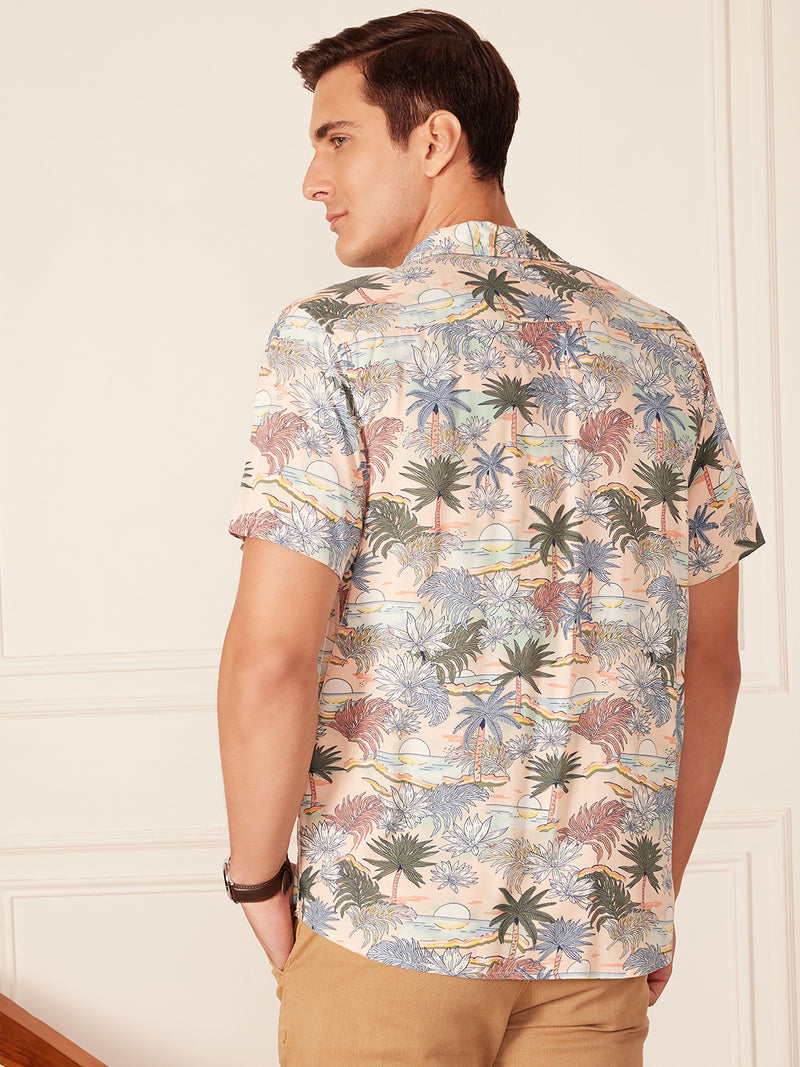 DENNISON Men Block Printed Shirt