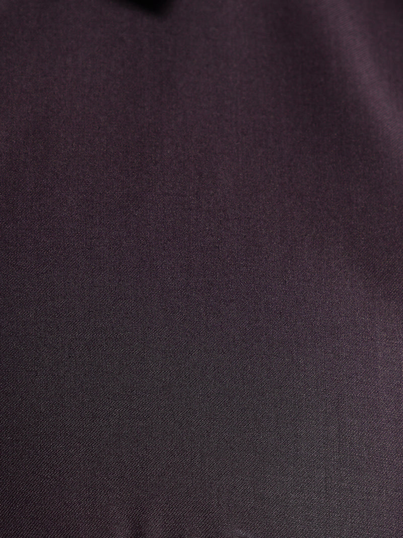 Purple: Spread Collar Formal Shirt