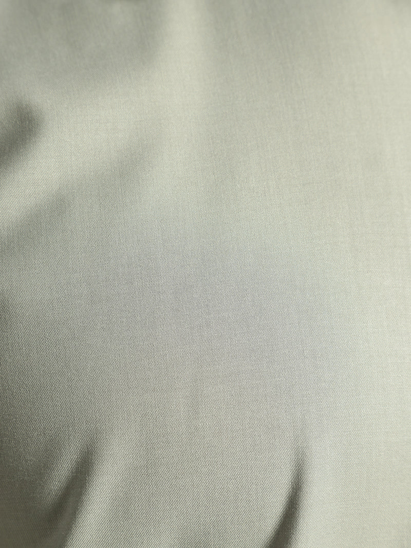 Grey: Spread Collar Formal Shirt