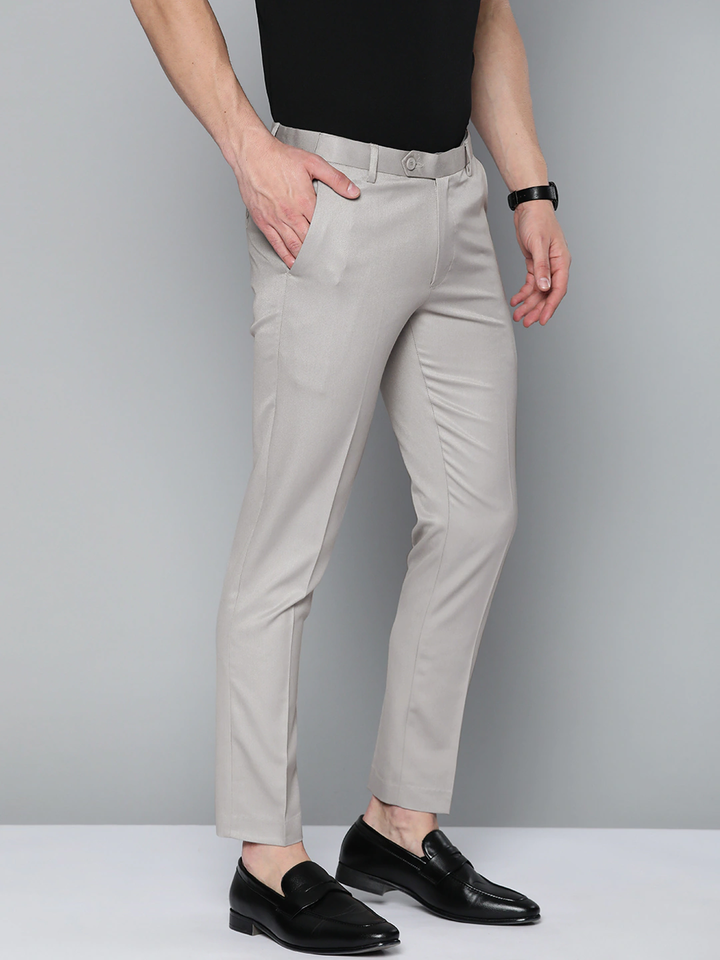Grey Auto Fit Waist Trousers