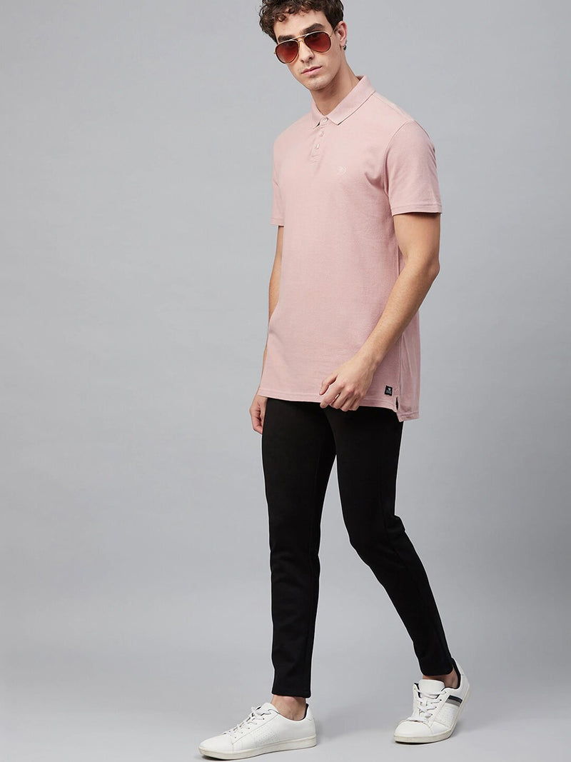Black: Stretchable Wrinkle Free Cropped Fit Chinos