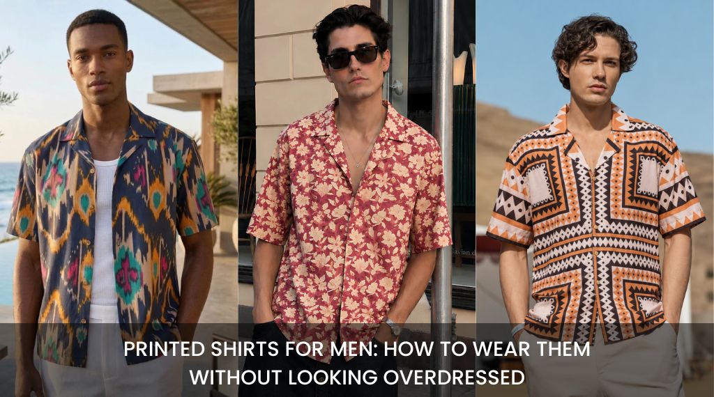Printed Shirts for Men: How to Wear Them Without Looking Overdressed