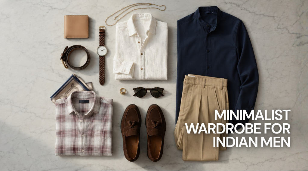How to Build a 10-Piece Minimalist Wardrobe for Indian Men