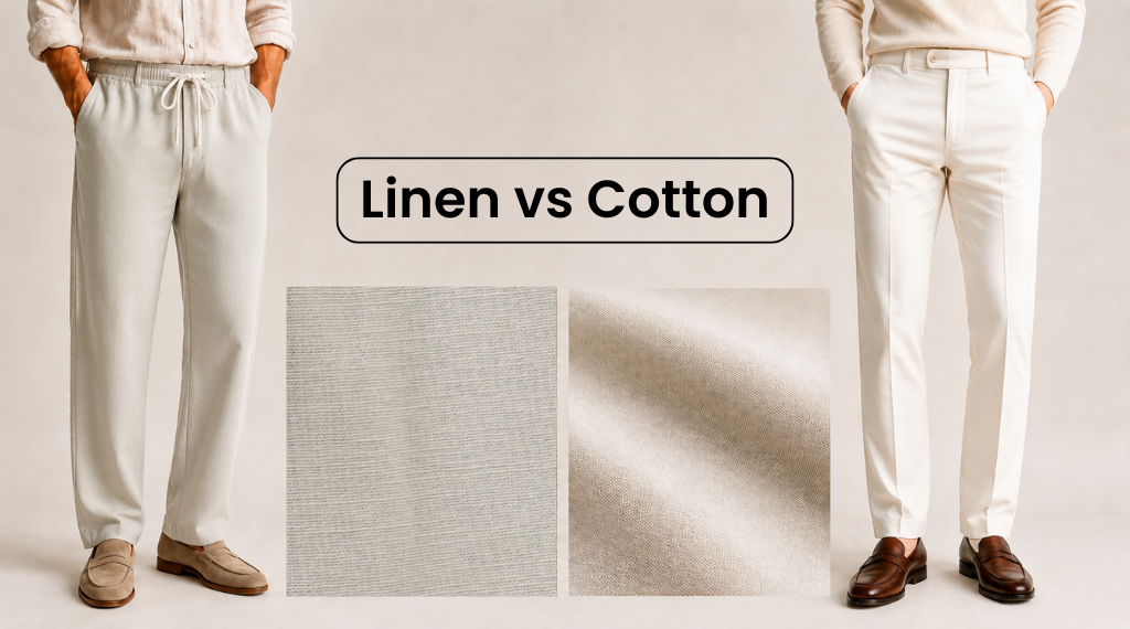 Linen Trousers vs Cotton Trousers: Which One is Right for Indian Weather?
