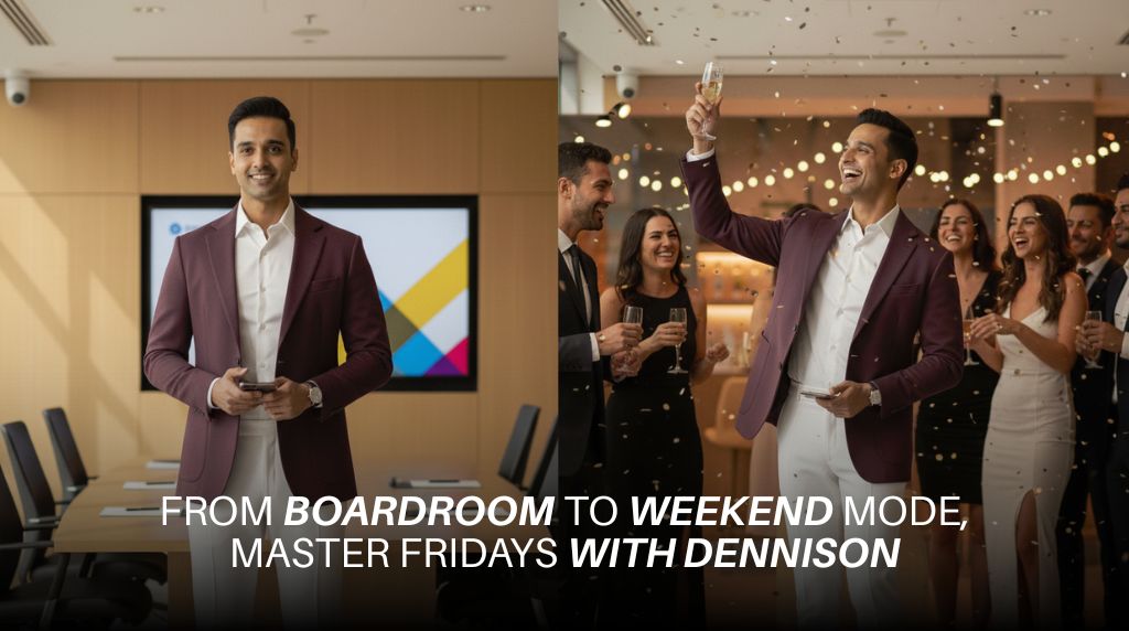 From Boardroom to Weekend Mode, Master Fridays with Dennison