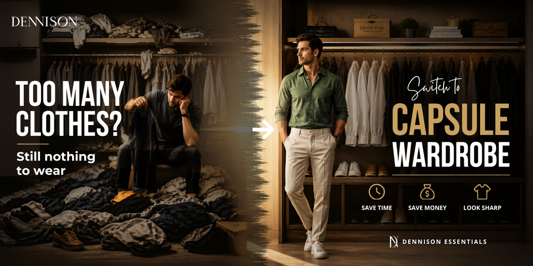 How to Build a Capsule Wardrobe for Men: A Friendly Guide by Dennison