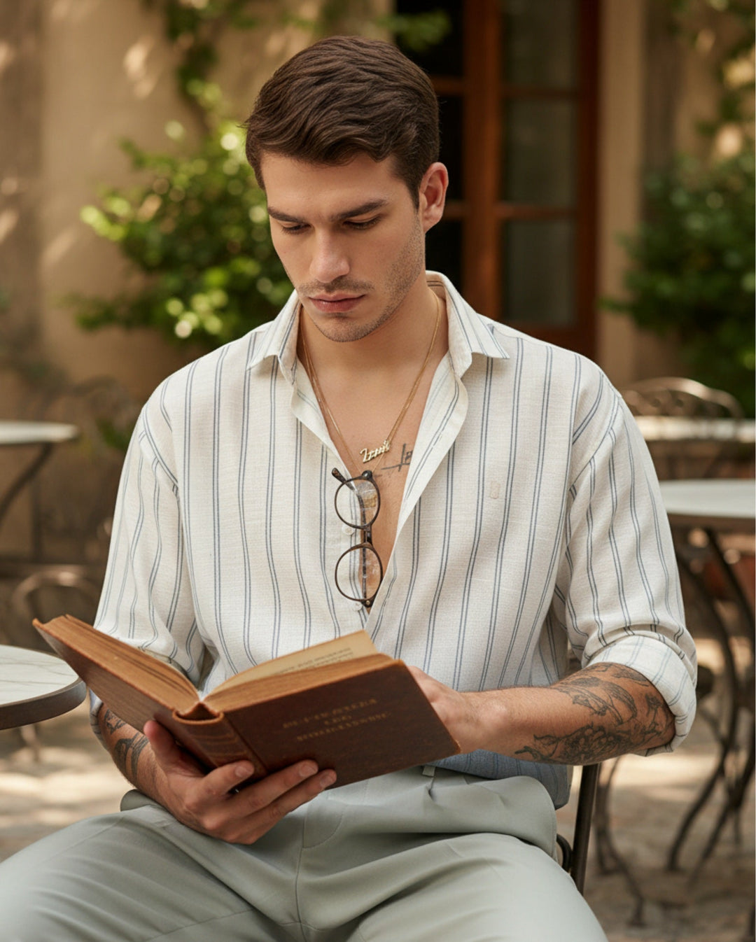 STRIPE SHIRT FOR MENS