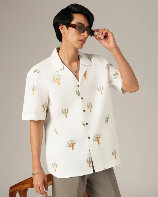 embroidary shirt colloction
