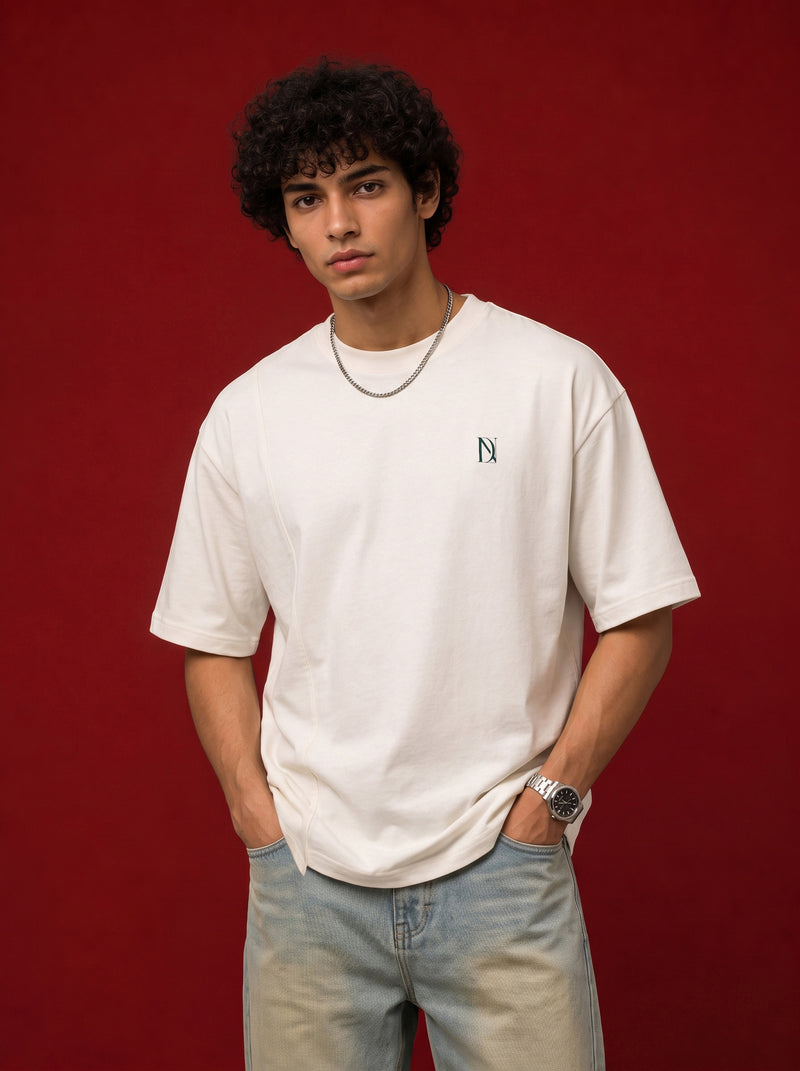Circle Puff Print T-Shirt