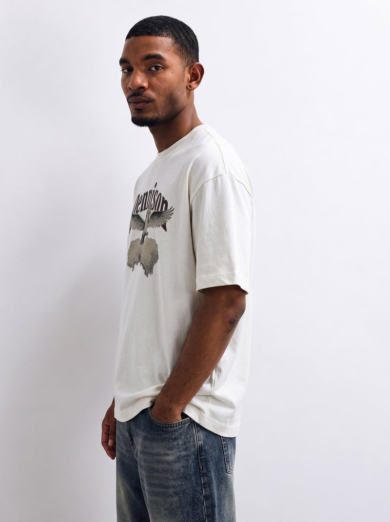 Flying Horse Graphic T-Shirt