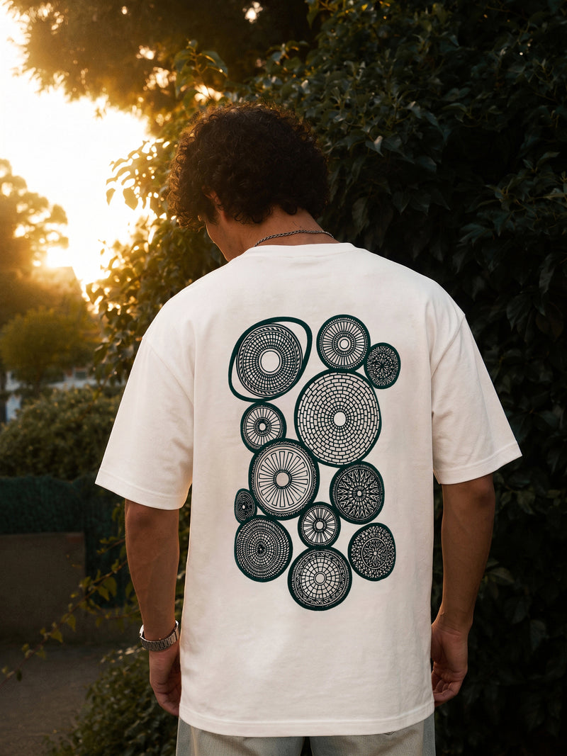 Circle Puff Print T-Shirt