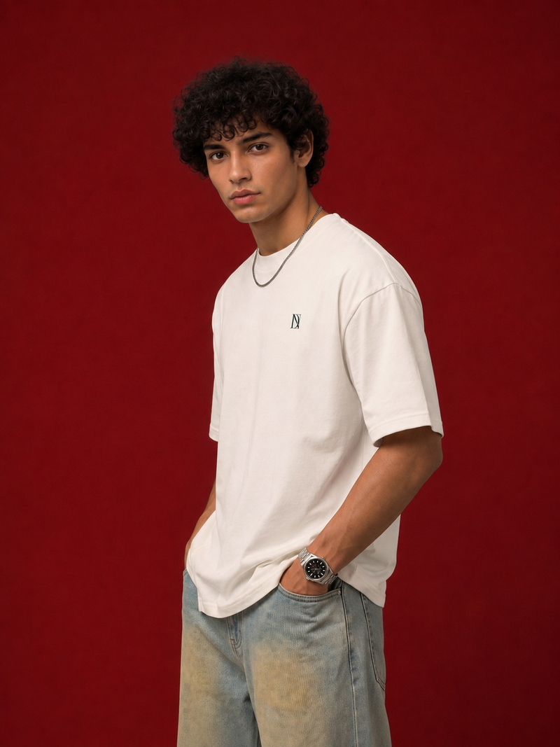 Circle Puff Print T-Shirt
