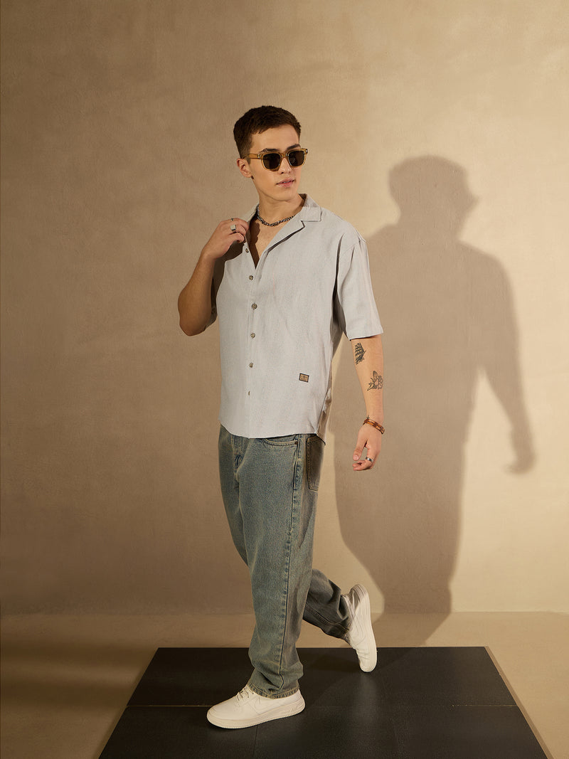 MInt: Half Sleeves Oversized Casual Shirt