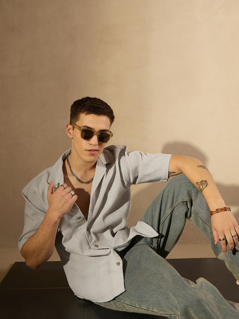 MInt: Half Sleeves Oversized Casual Shirt