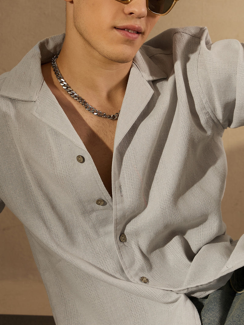 MInt: Half Sleeves Oversized Casual Shirt