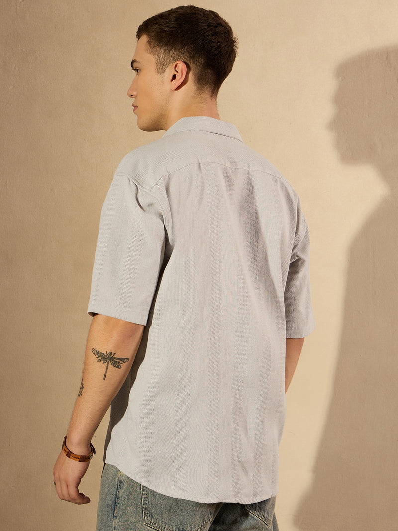 MInt: Half Sleeves Oversized Casual Shirt