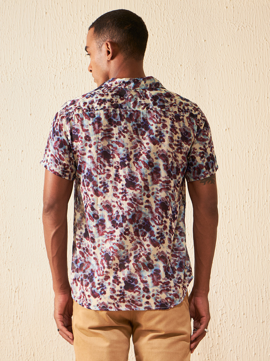 DENNISON Men Multicoloured Block Printed Shirt