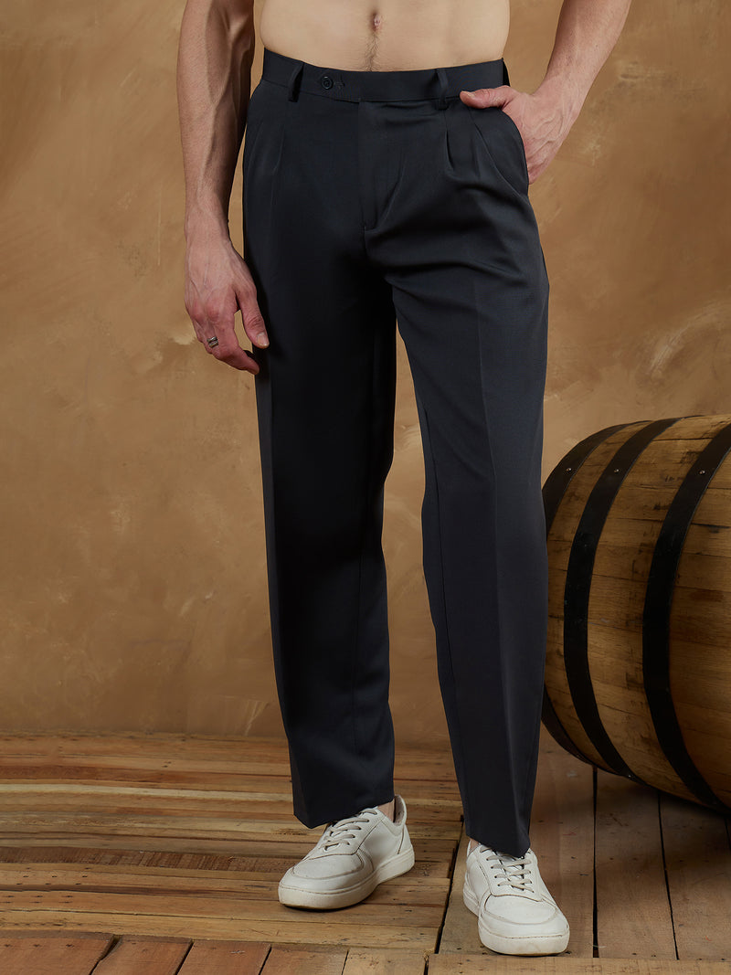 Charcoal: Korean Baggy Fit Trouser