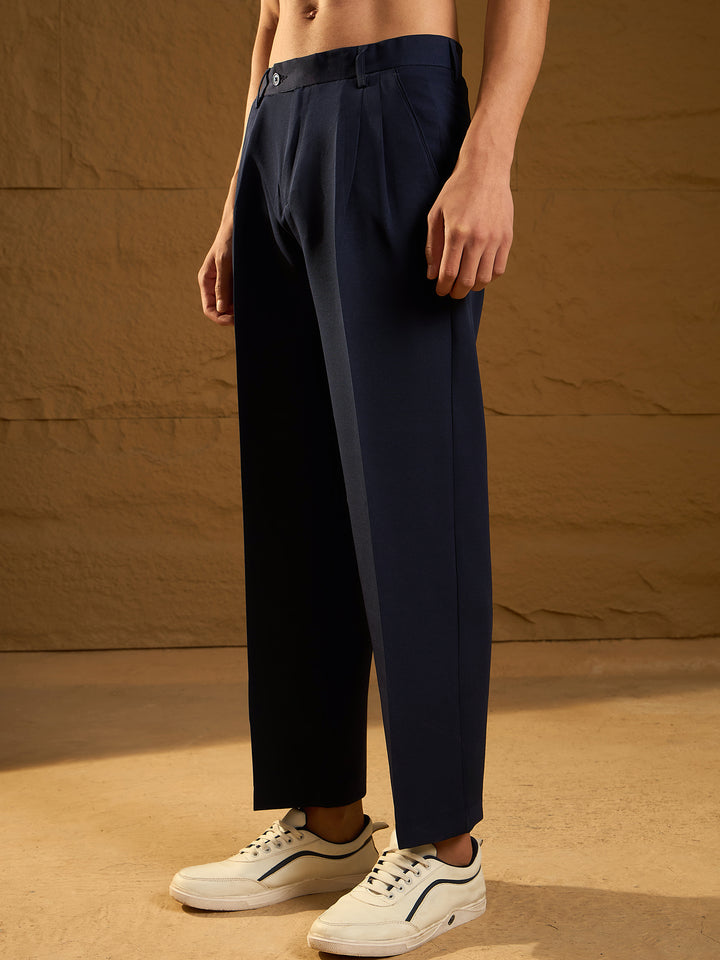 Korean Baggy Fit Double Pleated Trouser