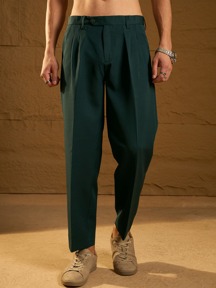 Korean Baggy Fit Double Pleated Trouser