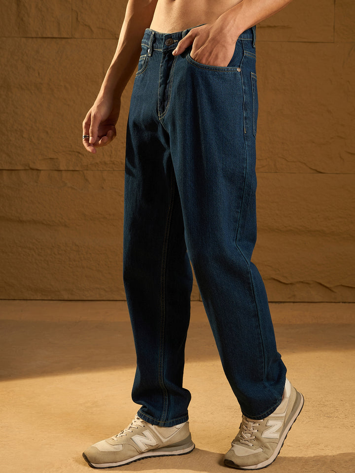 Korean Baggy Fit Blue Jeans