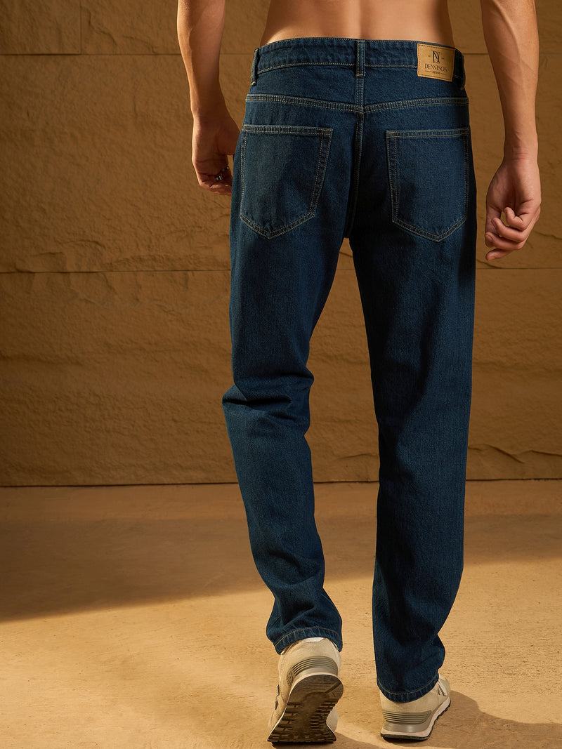 Blue: Korean Baggy Jeans