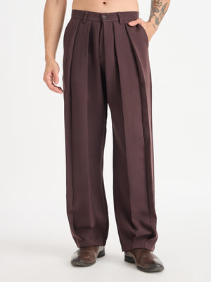 Japanese Three Pleated Trousers