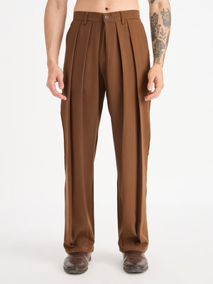 Japanese Three Pleated Trousers