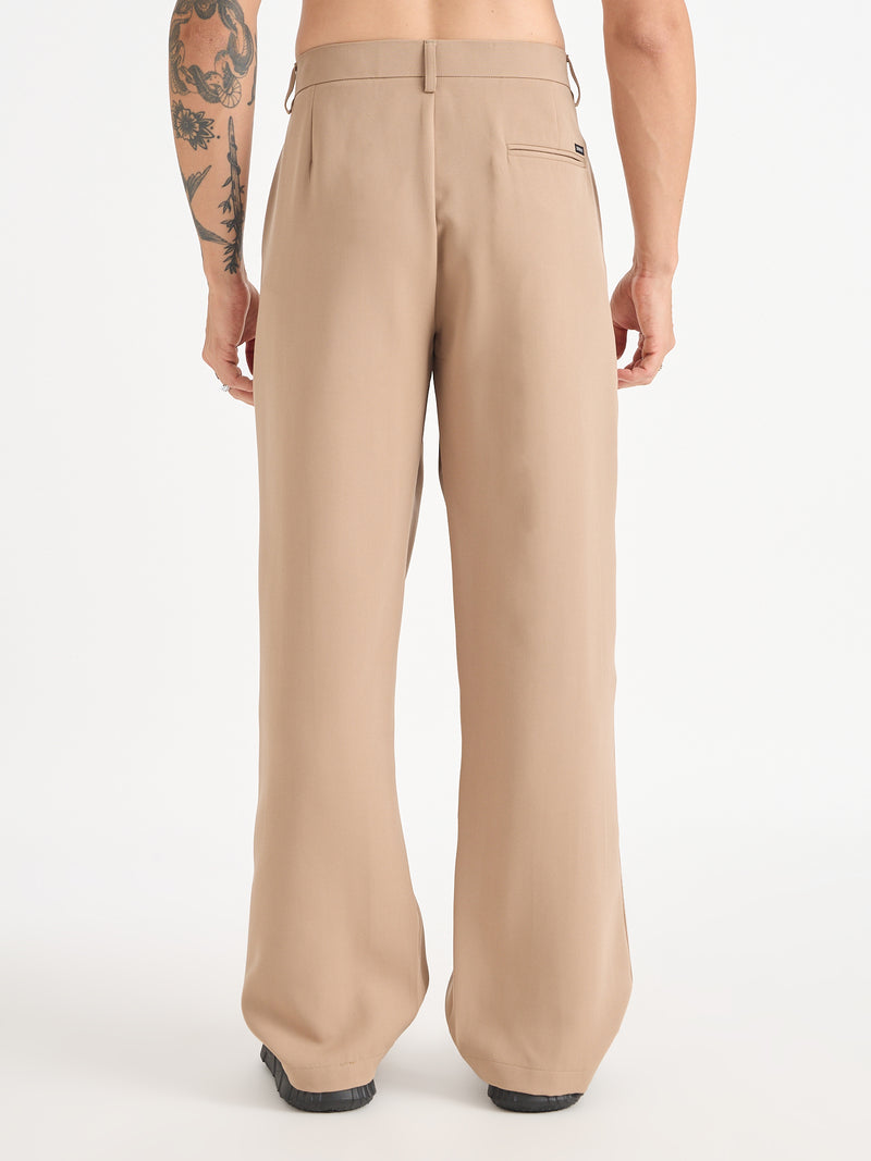 Japanese Three Pleated Trousers
