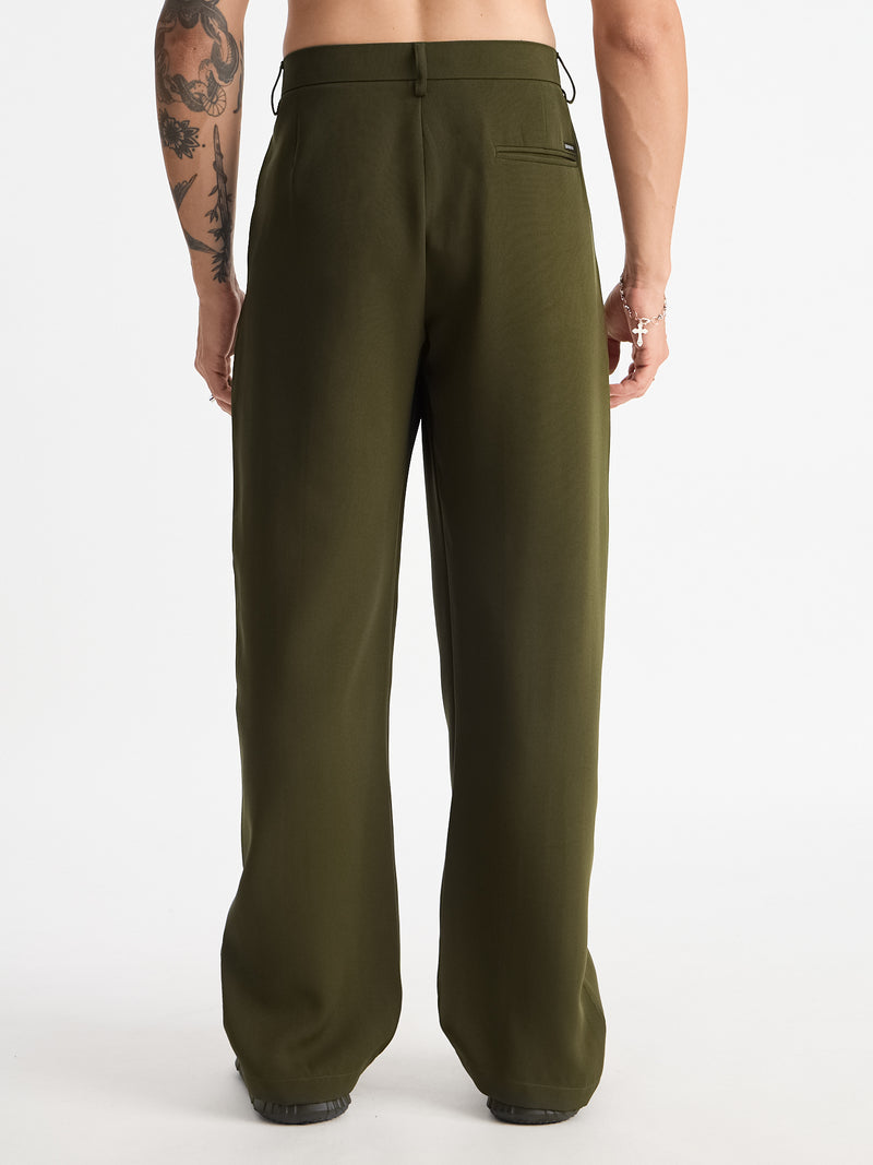 Japanese Three Pleated Trousers