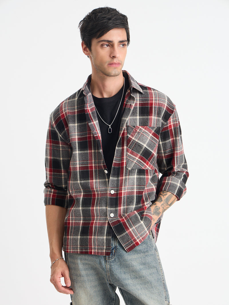 Boxy-Inspired Oversize Fit Shirt