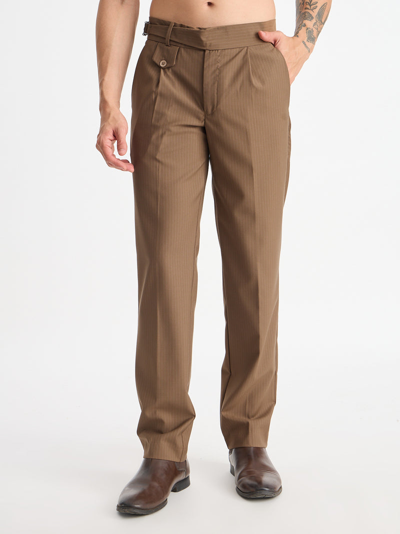 Striped Gurkha Trousers