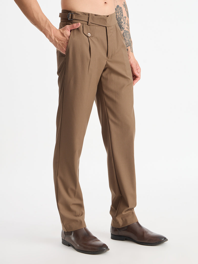 Striped Gurkha Trousers
