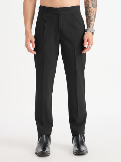 Striped Gurkha Trousers