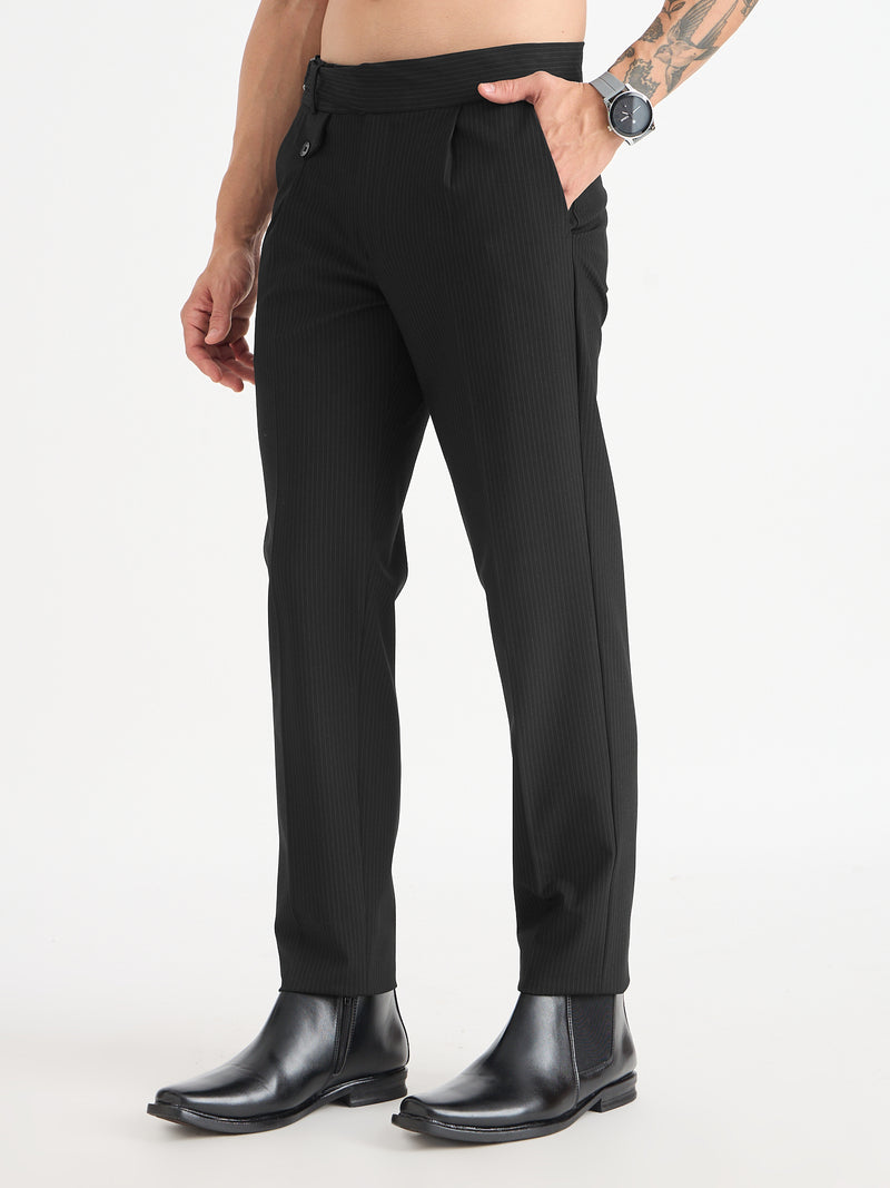 Striped Gurkha Trousers