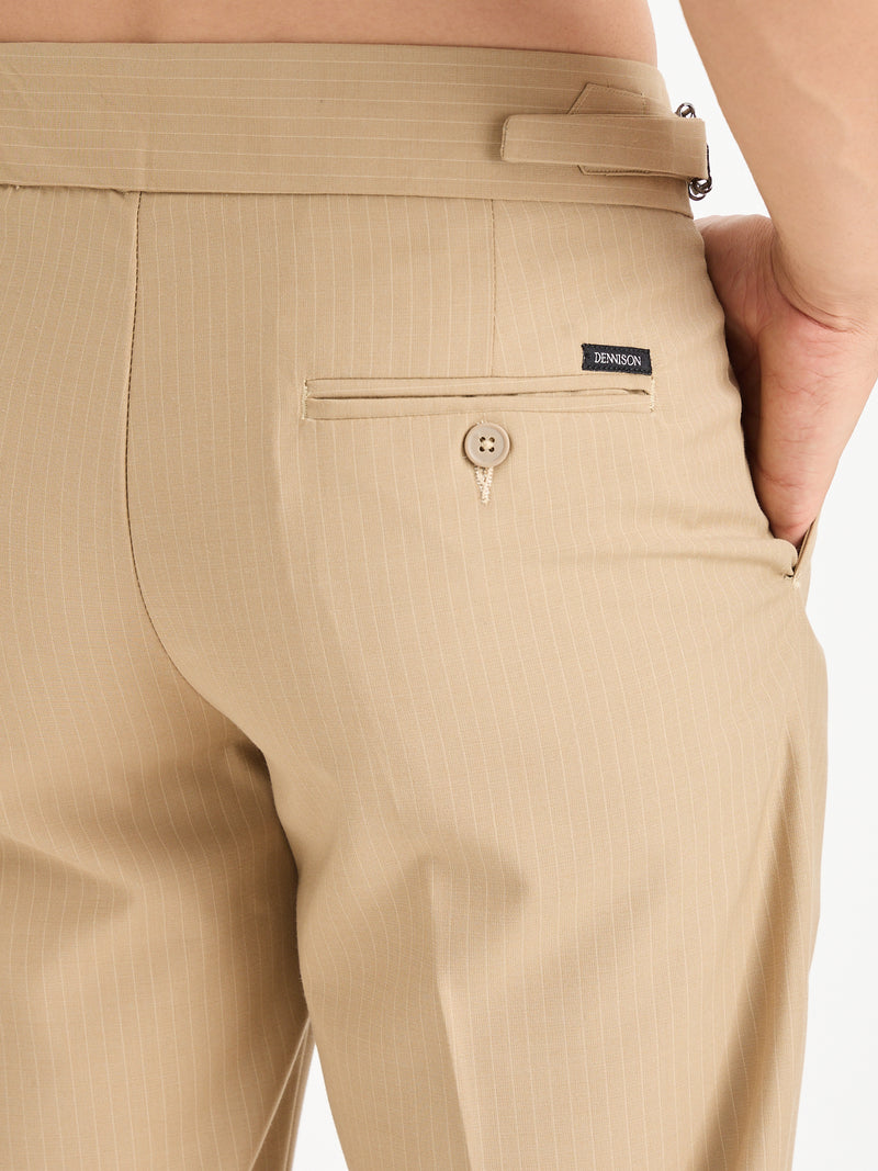 Striped Gurkha Trousers